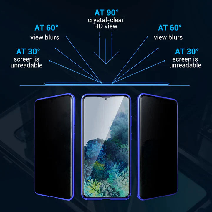 Screen Privacy - Anti-Peeping Magnetic Screen Privacy Cell Phone Case
