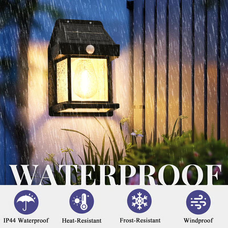 Pack Of 2 Solar Powered LED Lights