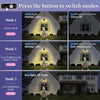 Pack Of 2 Solar Powered LED Lights