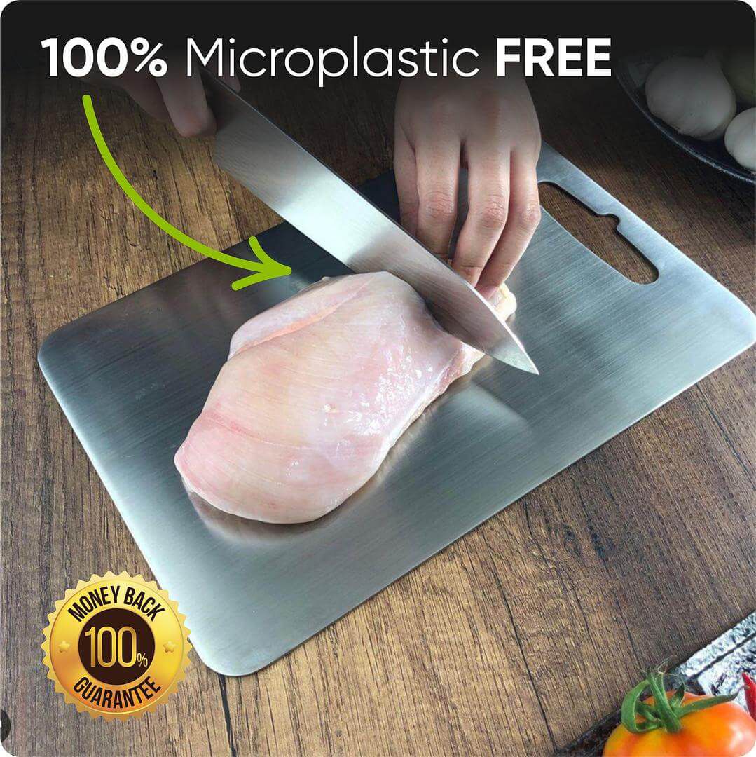 Kinmaze™ Premium Stainless Steel Prep Board