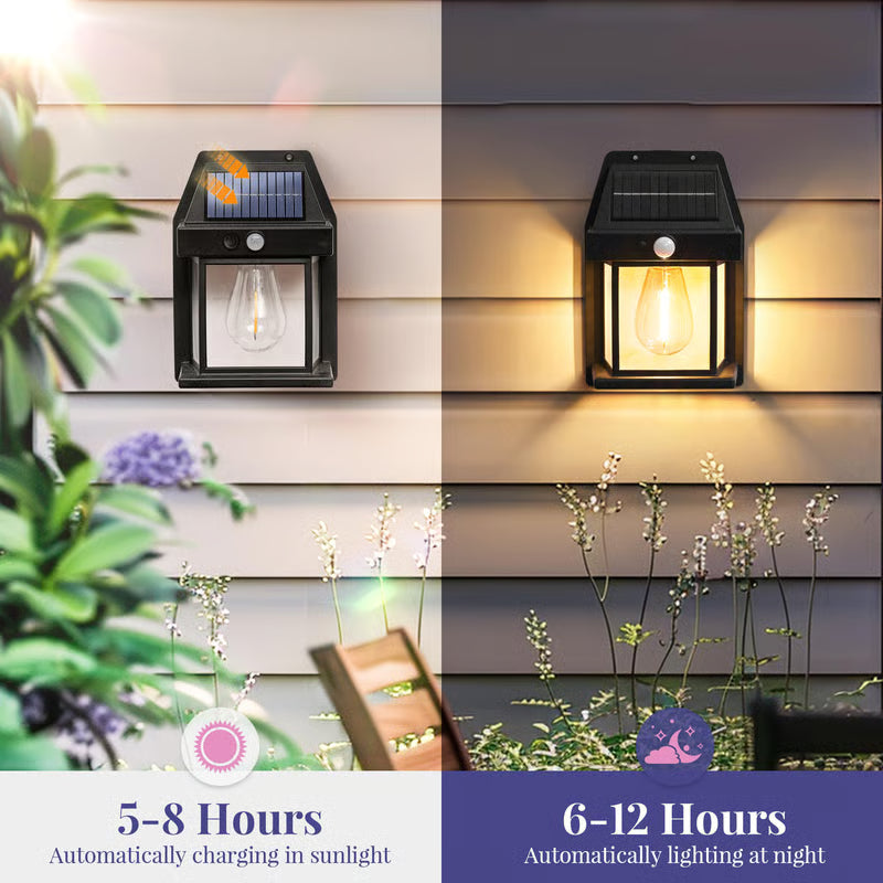 Pack Of 2 Solar Powered LED Lights