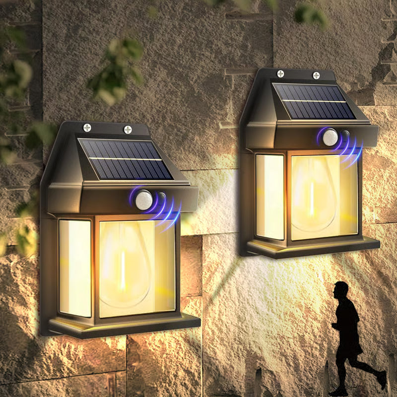 Pack Of 2 Solar Powered LED Lights